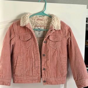 Abercrombie girls pink jacket
